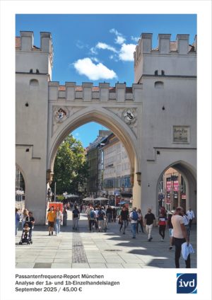 Passantenfrequenz-Report München 2025